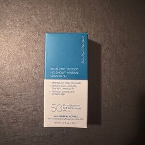 Colorescience Total Protection No-show Mineral sunscreen SPF50
